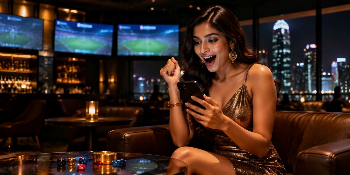 User logging into 2p25 cricket betting mobile site in India